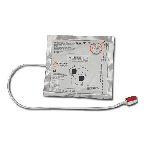 Cardiac Science Powerheart G3 Adult AED Pads (Electrodes) 9131001 TRAINING