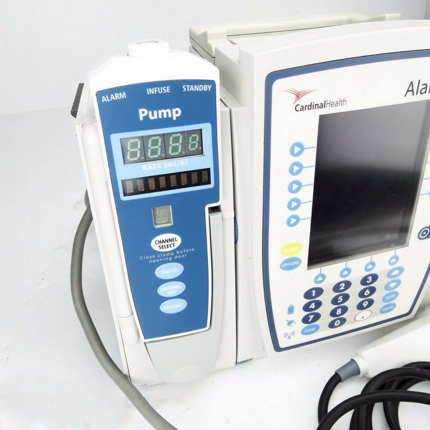 Alaris PCU 8015 IV Pump Controller w/ 8120 and 8100 Modules Excellent