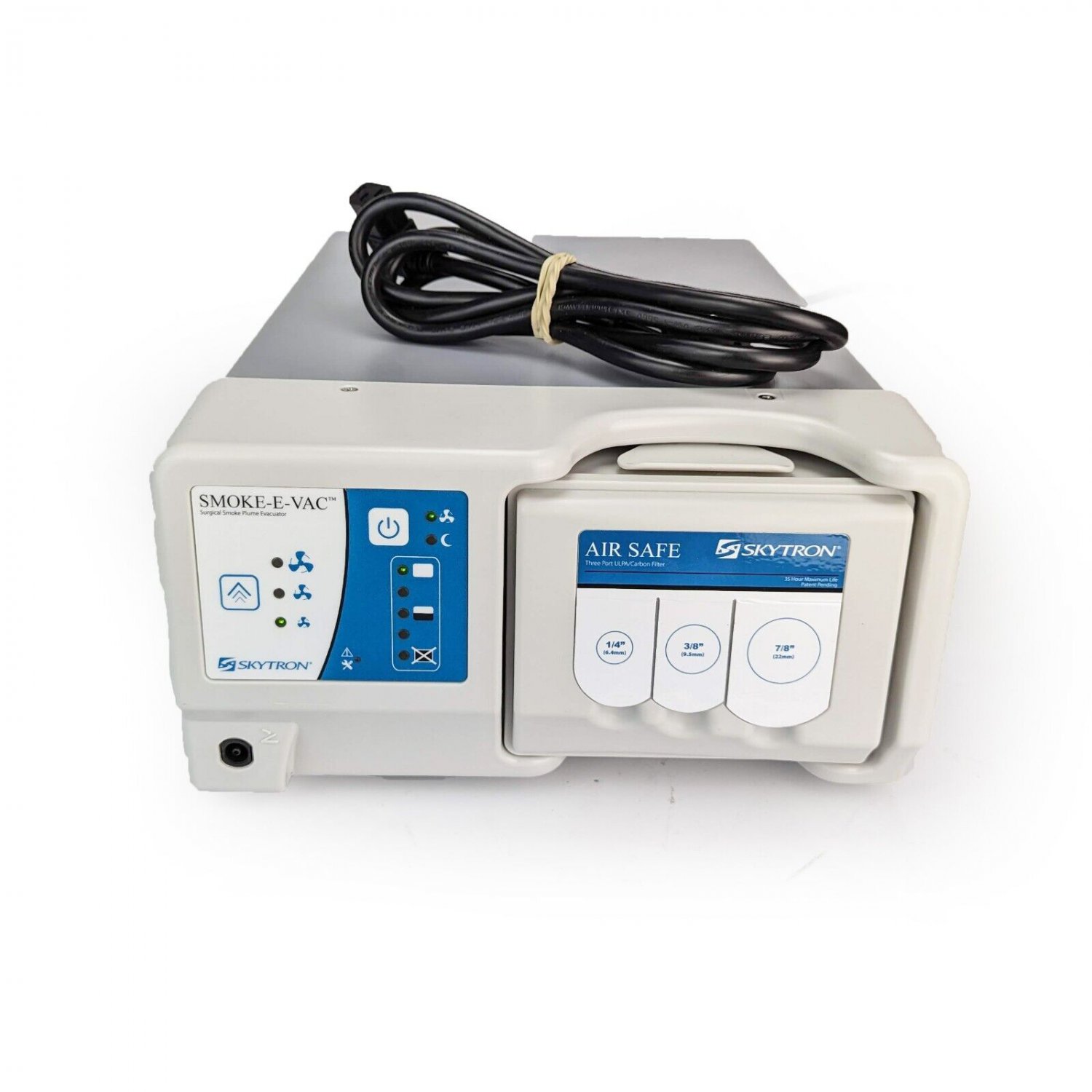 ConMed Skytron Buffalo Air Safe ViroVac VV120 Smoke Evacuator System