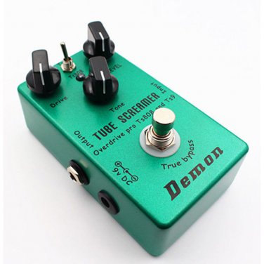 Handmade upgraded TS9 TS808 Overdrive/Distortion Tube Screamer 2 in1 true bypass