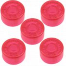 Mooer Candy Footswitch Pedal Stompbox Plastic Toppers 5-Pack RED