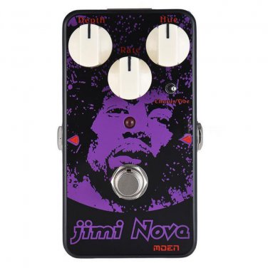 Moen AM-VB Jimi Nova Vibrato/Chorus Guitar Univibe Tones Effect Pedal TrueBypass