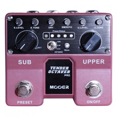 Mooer Tender Octaver Pro Guitar Effects Pedal New