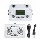 Rowin Beat Loop LBL-01 Twin Series Loper and Drum Machine FX Pedal+ Foot Pedal