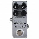 Micro MM Silver Overdrive Mosky Guitar Effects Pedal Upgraded Timmy true bypass
