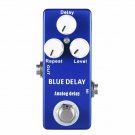 Mosky Audio Blue Delay Mini Analog Delay 450ms Guitar Effect Pedal True Bypass