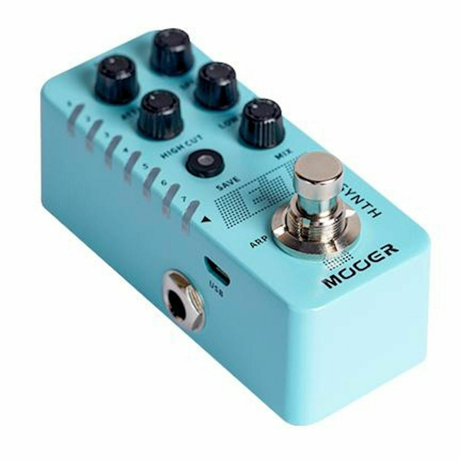 Mooer E7 Synth Polyphonic Guitar Synthesizer Pedal NEW Release Limited