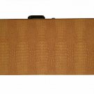 fishbone Alligator Brown Strat/Tele Electric Guitar Hardshell Case New