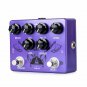 Caline CP-80 Reverb Delay Pedal Purple Repeat Electric Guitar Effect Pedal
