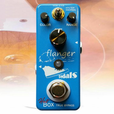 Hot Box Pedals Flanger Attitude Series True Bypass Micro Guitar Effect Pedal New