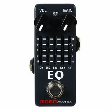MOEN MN-EQ Vers 1 Original 1st ver 5 Band Guitar Graphic Equalizer Moen Canada