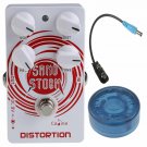 Caline CP-27 Sand Storm Crunch Distortion Pedal + Baterry Cable + Mooer Topper