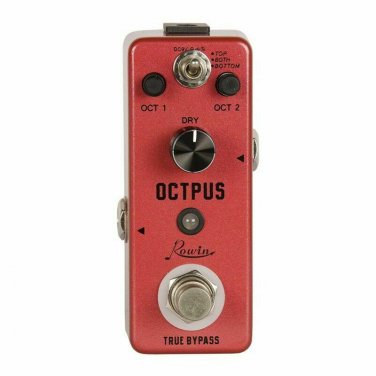 Rowin LEF-3806 Octpus Octaver Digital Micro Guitar Effect Pedal New