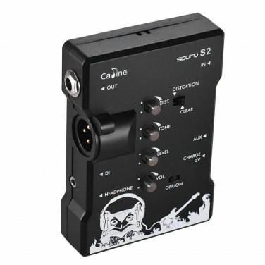 Caline S2 Headphone Amp DI Electric Guitar/Bass Front Stage Trainer Built-in New