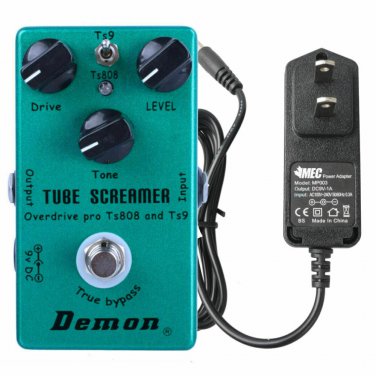 Handmade upgraded TS9 TS808 Overdrive/Distortion Tube Screamer 2 in1 + Options