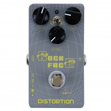 Caline CP-21 Rock Face DISTORTION Guitar Effect Pedal Aluminum Alloy Housing New