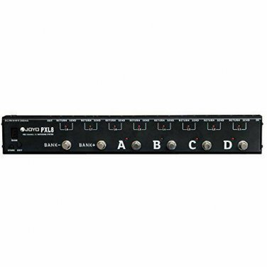 JOYO PXL8 Programable 8- Channel Looper Control Station FX Pedal Switcher New