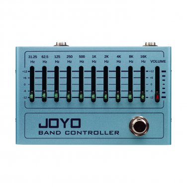 JOYO R-12 Band Controller 10 Band EQ Effect Pedal Guitar or Bass 5 and 7 String
