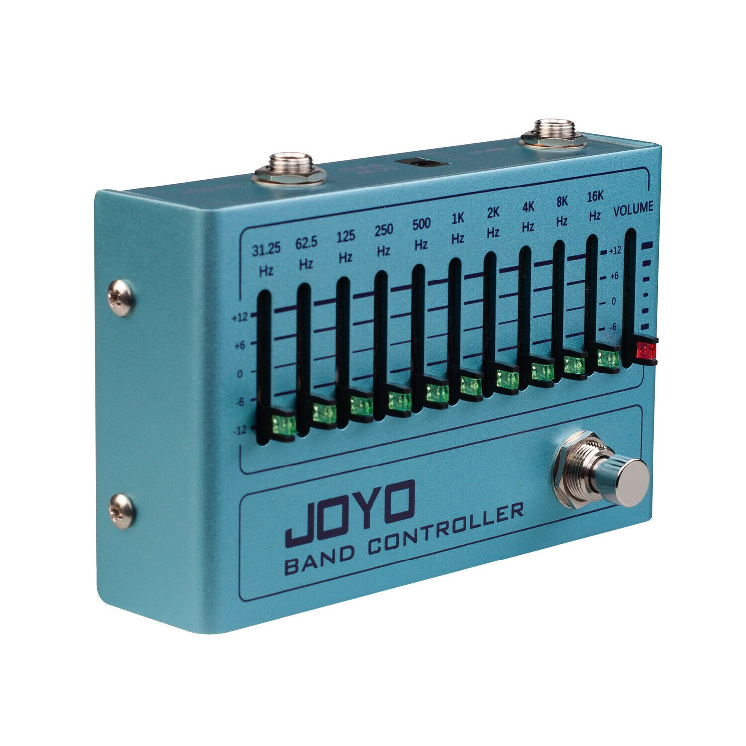 JOYO R12 Band Controller 10 Band EQ Effect Pedal Guitar or Bass 5 and