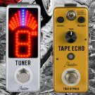 ROWIN LEF-3809 Tape Echo Delay Guitar Effect Micro Pedal + Tuner Deal New