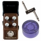 JOYO JF-323 Wooden Sound Acoustic Simulator Guitar Effects Pedal + Topper + PCZ