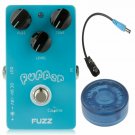 Caline CP-11 Puffer Fuzz  Guitar Effect Pedal + Baterry Cable + Mooer Topper New