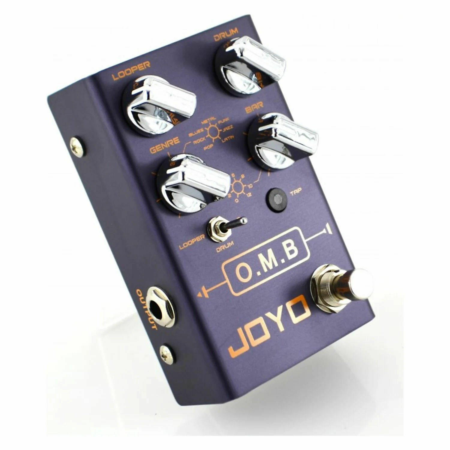 JOYO R-06 OMB Looper + Drum Machine Guitar Effect Pedal Revolution ...