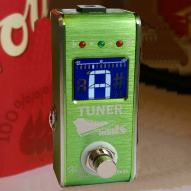 Hot Box Pedals Tuner Attitude Series Mini Chromatic Guitar Bass Violin Tuner New