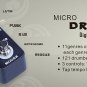 Mooer Micro Drummer Digital Drum Machine +Tuner +PCZ Micro Guitar Effect Pedal