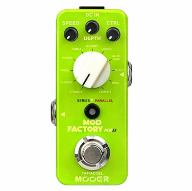 Mooer Mod Factory MKII Modulation 11 Algorithms Micro Guitar Effects Pedal New