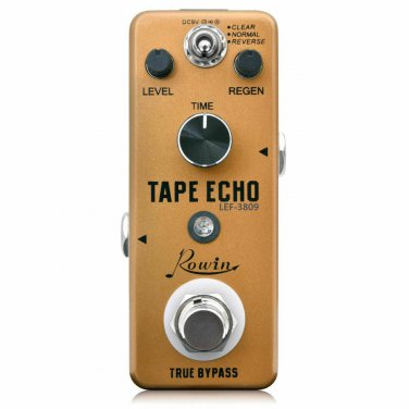 ROWIN LEF-3809 Tape Echo Delay Guitar Effect Micro Pedal New