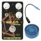Caline CP-34 Vintage Distortion guitar Pedal + Baterry Cable + Mooer Topper New