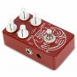 Caline CP-74 Red Action Replay Distortion Guitar Effect Pedal with True Bypass