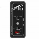 Hot Box 331 DI Box Gain Control & Cab Simulator Switch Guitar / Bass DI New