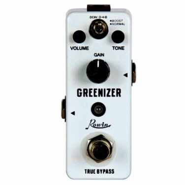 Rowin LEF-323 Greenizer Overdrive Screamer True bypass Guitar Effect Pedal FX