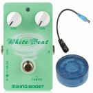 Caline CP-29 White Heat Mixing Boost Effect Pedal + Baterry Cable + Mooer Topper