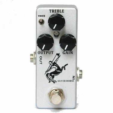 Mosky Silver Horse  Two Mode Guitar Effect Pedal Overdrive/Boost