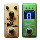 Hot Box Pedals Chorus Attitude Series + HB Tuner Micro Guitar Effect Pedals New