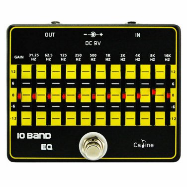 Caline CP-24 10 BAND EQUALIZER Responsive/ Low Noise Guitar or Bass EQ New