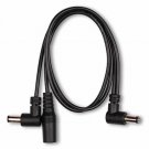 MOOER PDC-2A 2-Way RIGHT Angle Shape Power Supply Daisy Chain Extender Cable