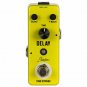 Rowin LEF-314 Delay Analog Vintage Echo + Tuner Guitar Effect Pedal True Bypass