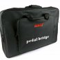 MOEN Guitar Effects Pedal Board with Padded Gig Bag Fits 10 + Full Size pedals