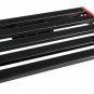 MOEN Guitar Effects Pedal Board with Padded Gig Bag Fits 10 + Full Size pedals