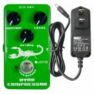 JOYO JF-10 Dynamic Compressor +9V Adapter 1000ma Guitar Effect Pedal True Bypass