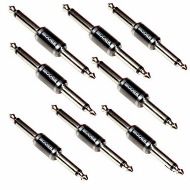 MOOER Crank 1/4 TS male Effect pedal coupler S plug connectors VarIous QUANTITY