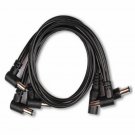 MOOER PDC-5A 5-Way RIGHT Angle Shape Power Supply Daisy Chain Extender Cable
