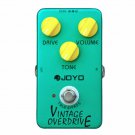 JOYO JF-01 Vintage Overdrive Guitar Effect Pedal True Bypass New