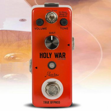 Rowin LEF-305 Holy War Heavy Metal Distortion Guitar Effect Pedal New