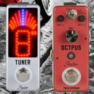 Rowin LEF-3806 Octpus Octaver Digital Micro Guitar Effect Pedal + Tuner Deal New
