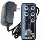 Mooer Power Zone 003 Digital Micro PreAmp Pedal + 9v 1A 1000ma REGULATED power